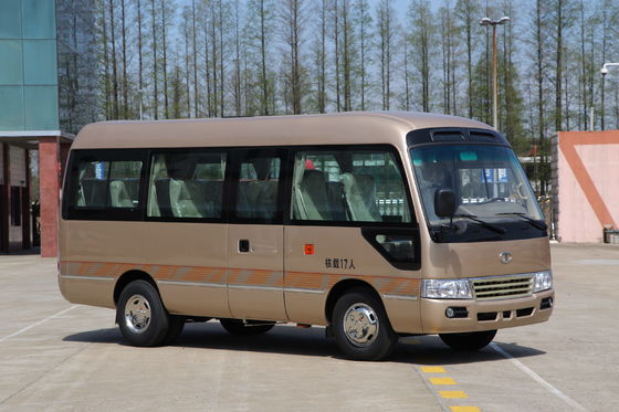 China Longitud rural del autobús de visita turística del pasajero del microbús del práctico de costa de Mitsubishi los 6M proveedor