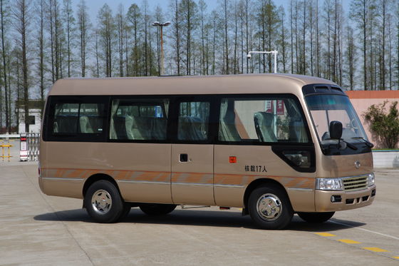 China Tipo microbús del práctico de costa de Seater del diesel 19 con el motor YC4FA115-20 de Yuchai proveedor