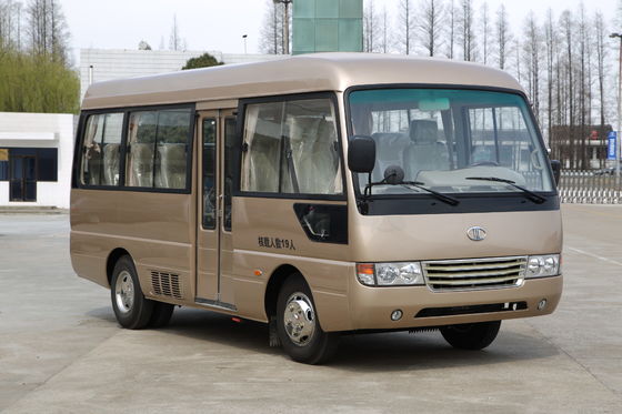 China Autobús del transporte de la ciudad de Lishan MD6602, tipo mini autobús de Mitsubishi Rosa de 6 metros del pasajero proveedor