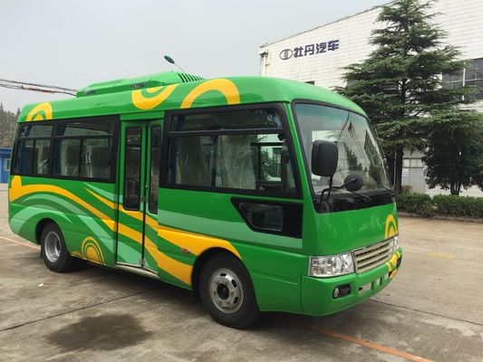 China Microbús rural de Rosa del autobús del práctico de costa de Toyota/del coche de Mitsubishi longitud de 7,5 M proveedor
