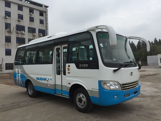 China Base de rueda diesel del servicio público 3300m m del microbús de Seater del autobús 19 de SKD/de la CKD mini proveedor