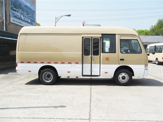 China Pasajero diesel Van del minivan del transporte del práctico de costa de 2+1 disposiciones mini 6 metros proveedor