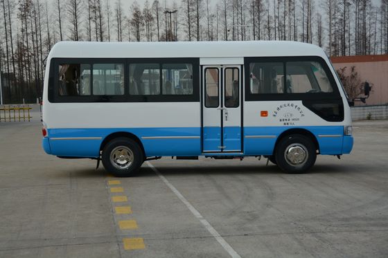 China Microbús de Seater del resorte plano 19 del autobús del coche de pasajero del motor de MD6758 ISUZU proveedor