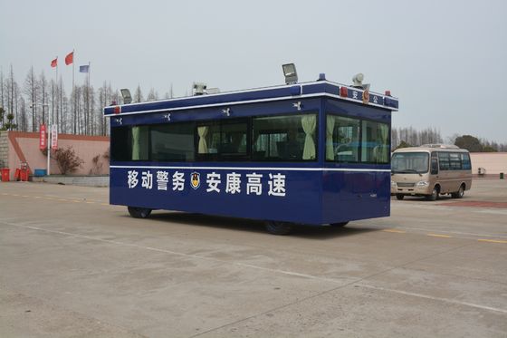China Gasolinera de lujo del propósito especial de 5 de Seat de la policía vehículos móviles del comando proveedor