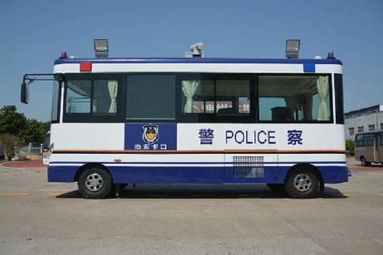 China 25 kilómetros por hora de la policía móvil ordenan la transmisión de la radio de la gasolinera 3G de los vehículos proveedor