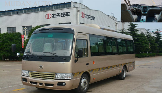 China el práctico de costa de Toyota del microbús de Rosa del turismo del motor 3.8L transporta la emisión del euro II proveedor
