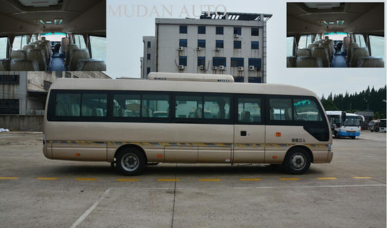 China Microbús de la estrella del techo corredizo Md6758, mini autobús de 25 pasajeros que resbala la ventana lateral proveedor