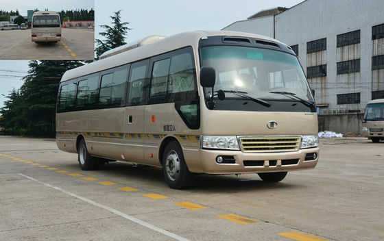 China Vehículo de pasajeros turístico de visita turístico de excursión del microbús del práctico de costa del nuevo diseño de las puertas dobles proveedor