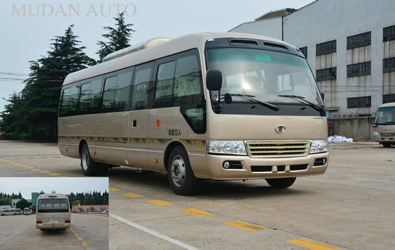 China Consumo de combustible bajo del mini autobús del pasajero ambiental/autobús del práctico de costa del mini proveedor