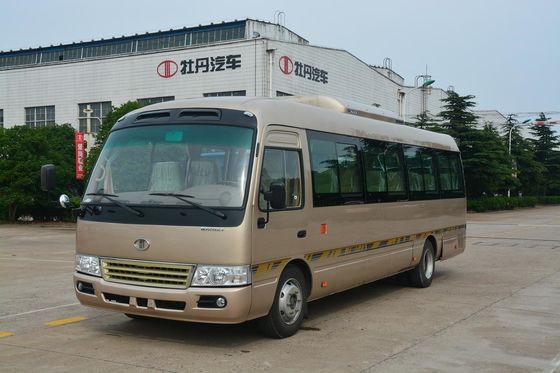 China Tipo pequeño autobús de Mitsubishi Rosa del pasajero de RHD del mini autobús eléctrico de 19 pasajeros proveedor