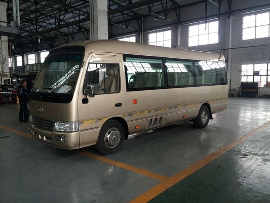 China dislocación de oro del autobús de visita turística del microbús de la estrella de la longitud de los 7.5M 2982cc proveedor