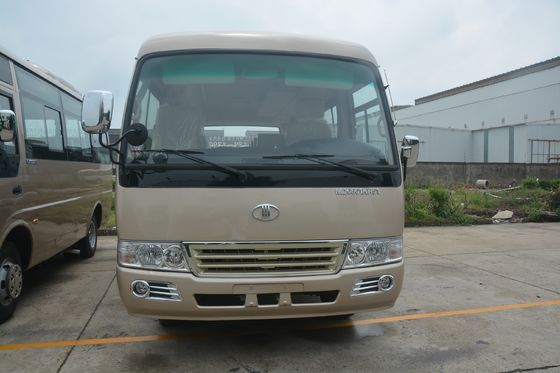 China Vehículo manual diesel 100km/H de LT Rosa de Seater 4,2 del microbús 34 de Mitsubishi Rosa proveedor