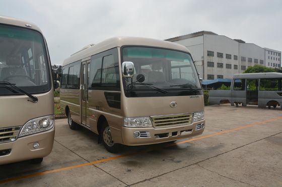 China Microbús de las personas de la visita turística de excursión/del transporte 19 del autobús del pasajero del modelo 19 de Mitsubishi Rosa proveedor