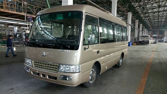 China alto autobús del viajero de Rosa del tejado del transporte ligero diesel del vehículo comercial 4X2 proveedor