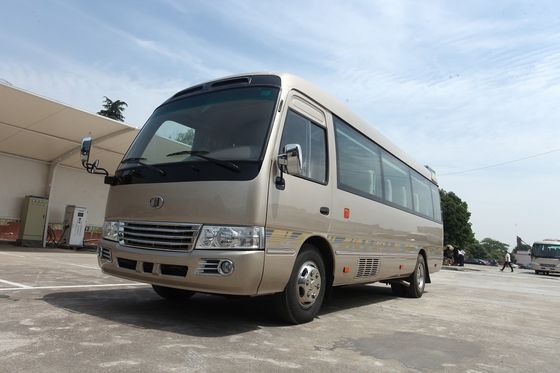 China Autobuses del chasis del vehículo de pasajeros para la escuela, microbús Cummins Engine de Mitsubishi proveedor