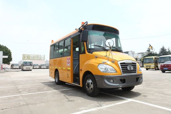 China Pequeño lujo Cummins Engine del microbús de los asientos del pasajero 25 de la escuela durable de Red Star proveedor