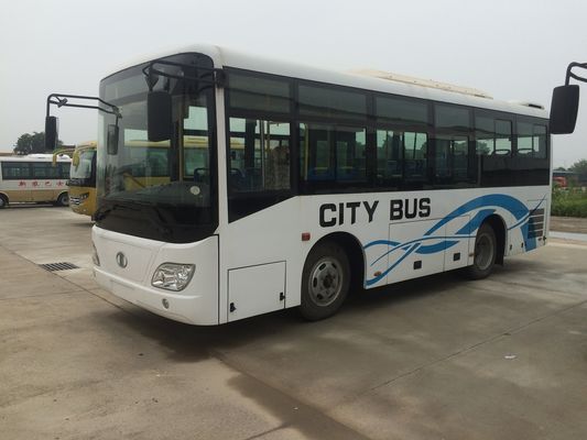 China Intra seguridad urbana híbrida de la caja de cambios del autobús LHD seis del centro urbano del combustible del autobús 70L de la ciudad proveedor