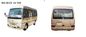 Mini autobús 4.3T con eje trasero, mini ahorro de la energía de RHD 19 Seater del autobús del práctico de costa diesel proveedor
