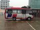 Autobuses durables del viaje de Red Star con autobús del pasajero de la capacidad de 31 asientos el pequeño para la compañía proveedor