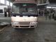 Rosa transporte del vehículo comercial de 6 M con 10~19 PC asienta la capacidad para el autobús escolar proveedor