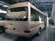 Rosa transporte del vehículo comercial de 6 M con 10~19 PC asienta la capacidad para el autobús escolar proveedor