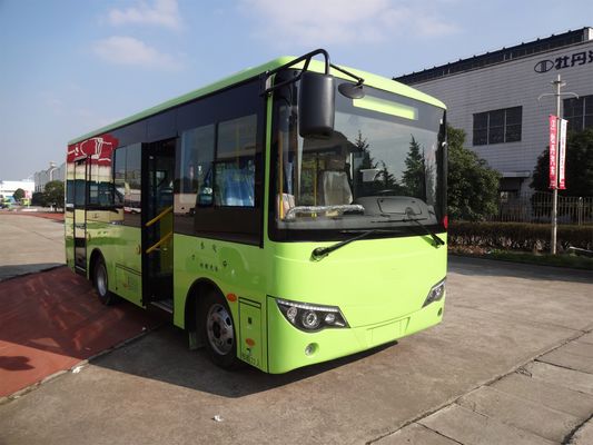 China Autobús eléctrico del pasajero de la longitud de 8,05 metros, tipo de G del autobús del pasajero del turista 24 mini proveedor