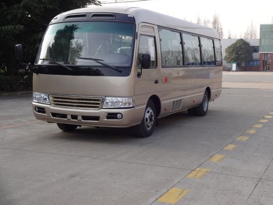 China Solo embrague del pequeño autobús turístico de los vehículos comerciales mini con las persianas de la sol proveedor