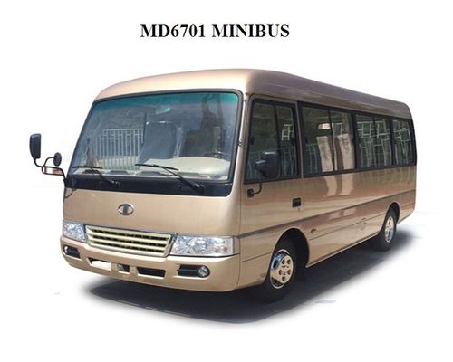 China Motor turístico del autobús 3.8L MD6701Cummins de Mudan del coche de Seater del lujo 23 mini proveedor