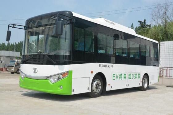 China Intra combustible urbano híbrido del autobús 70L de la ciudad, dirección del autobús LHD del centro urbano de Mudan proveedor