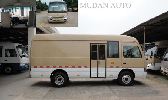 China Vehículo diesel del práctico de costa del minivan del transporte del freno hidráulico con el depósito de gasolina 65L proveedor