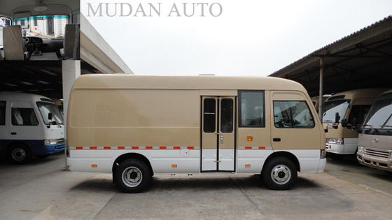 China Suspensión de lujo de la hoja de la primavera de las furgonetas del transporte MD6601 del práctico de costa de aluminio del minivan mini proveedor