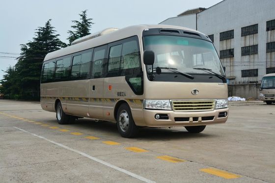 China cuerpo integral del euro 3 de Cummins Engine del frente del autobús del práctico de costa de los 7M Toyota mini semi - proveedor